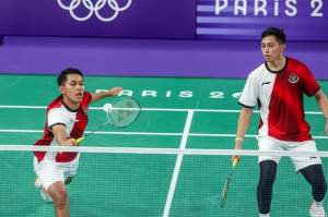 Ganda Putra Indonesia Petik Hasil Manis di Penyisihan Olimpiade Paris 2024
