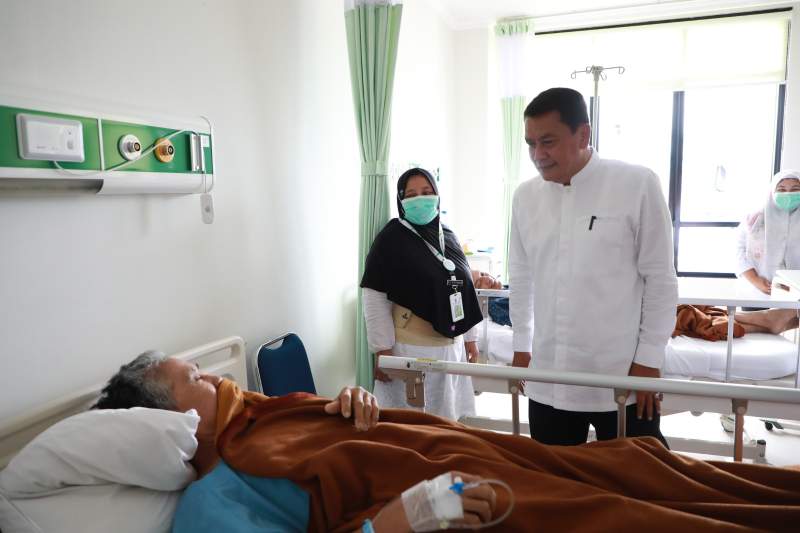 Bupati Maesyal Cek Pelayanan RSUD Tigaraksa
