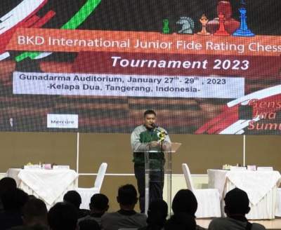 Dandim 0510/Trs Hadiri Pembukaan Turnamen Catur Internasional