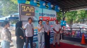 Nikita Mirzani Kunjungi Bangka Belitung dalam Rangka Bakti Sosial