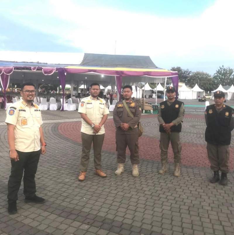 Satpol PP Lakukan Deteksi Dini terhadap Potensi Bencana di Acara MTQ Ke-53