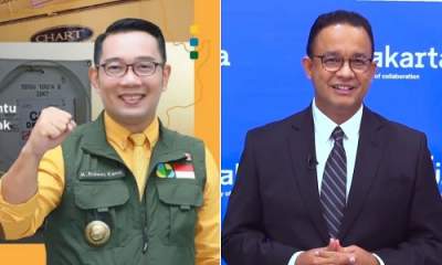 Ridwan Kamil dan Anies Baswedan. (PR Seputar Tangsel)