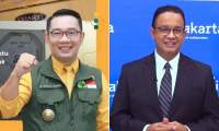 Ridwan Kamil dan Anies Baswedan. (PR Seputar Tangsel)