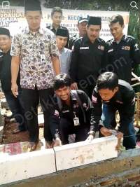 PPK dan PPS Kecamatan Tigaraksa Swadaya Bangun Rumah Kumuh