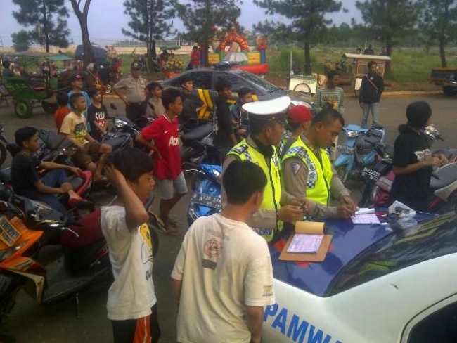Tak Jera Puluhan Kali Di Razia, Bintaro Jadi Darurat Balap Liar