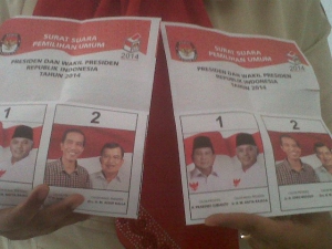 KPU Kota Serang Temukan Surat Suara Rusak