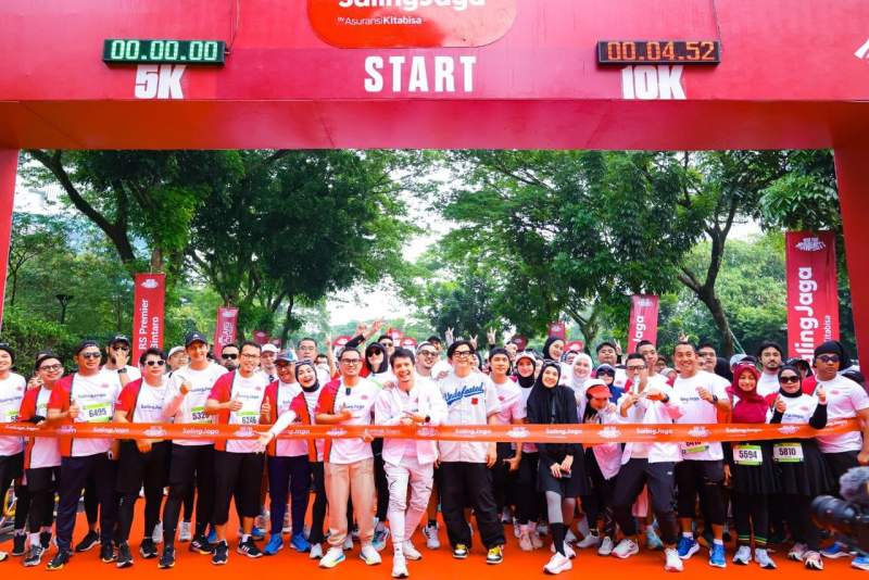 Run for Humanity, Pilar Kibarkan Semangat Solidaritas di Tangsel