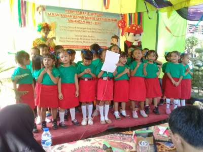 200 Siswa dan Siswi TK Nurul Irsyad Iftiah di Wisuda