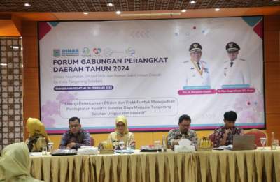 Forum Gabungan OPD, Dinkes Tangsel Paparkan Program Kerja