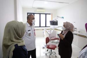 Cek Kesiapsiagaan Lebaran, Zaki Pantau Monitoring RSUD Tangerang