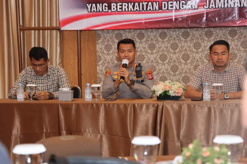 Jaga Kamtibmas, Kapolresta Tangerang  Audiensi dengan Lembaga Pembiayaan