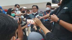 Ketua Umum Partai Kebangkitan Bangsa (PKB) Abdul Muhaimin Iskandar di Gedung DPR, Senayan, Jakarta.