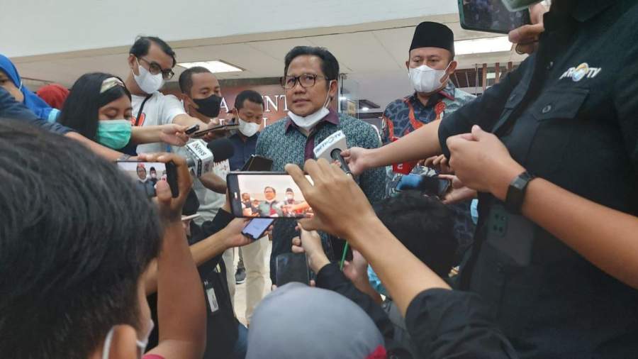 Ketua Umum Partai Kebangkitan Bangsa (PKB) Abdul Muhaimin Iskandar di Gedung DPR, Senayan, Jakarta.