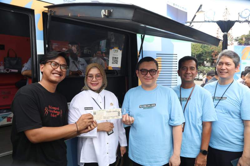 Permudah Bayar Pajak, Jelang HUT Ke-26, Pemprov Banten Luncurkan QRIS Samling Movement