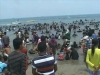 Libur Panjang Nyepi, Pantai Anyer Padat