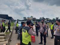 Ditpamobvit Polda Banten Lakukan Patroli di PT Modern Cikande