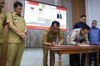 Pemkab Sergai dan Bank Sumut Teken MoU