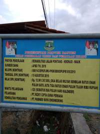 Warga Ancam Demo Proyek Jalan Kronjo - Mauk