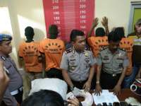 Kawanan Pelaku pencurian kabel PT PEMI dibekuk Polisi