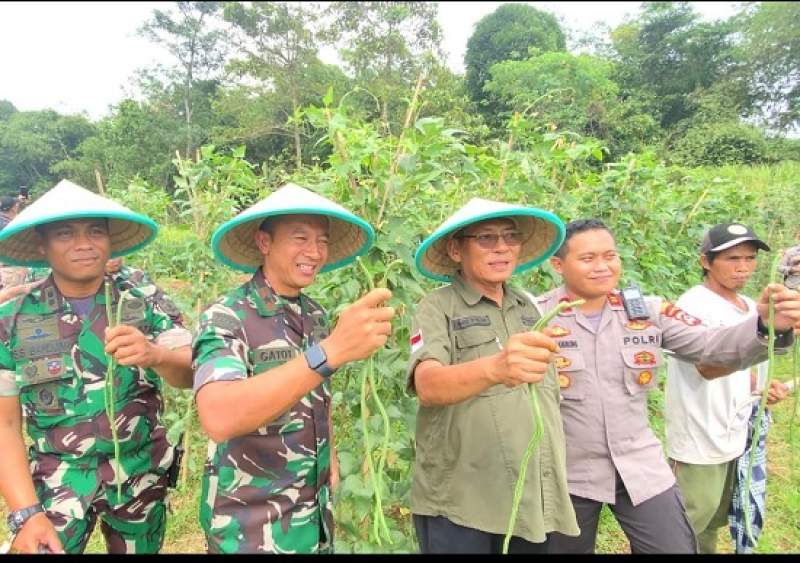 TNI-Polri lakukan baksos ketahanan pangan