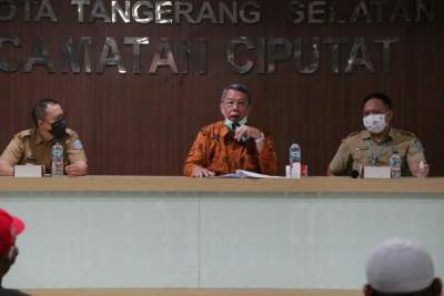 Wakil Walikota Tangsel Benyamin Turun Langsung Sosialisasi Pajak ke Masyarakat