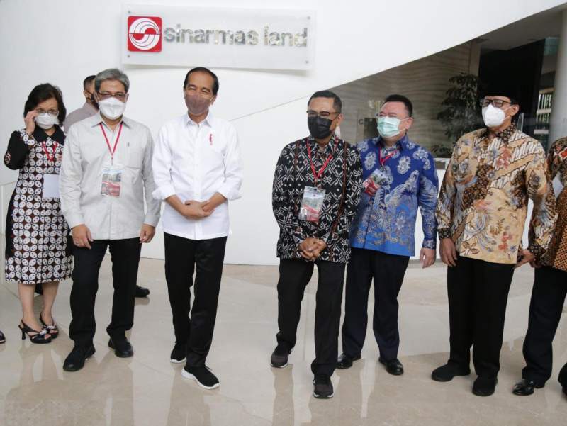 Gubernur WH Sambut Presiden Jokowi Tinjau Smart City dan Green Building di Provinsi Banten