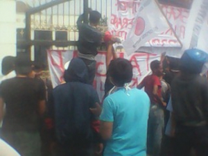 Formak Provinsi Banten Menuntut Kejari Serang