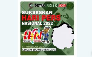 Meriahkan HPN 2022 dengan Twibbonize dari Detak Banten