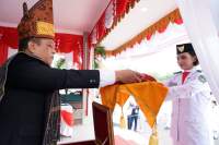 Penjabat Walikota Tebing Tinggi, Syarmadi menjadi Inspektur upacara detik-detik proklamasi RI ke-78.