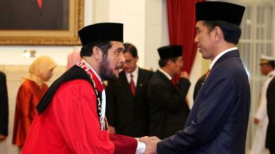 Ketua Mahkamah Konstitusi, Anwar Usman.