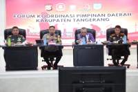 Bahas Hari Buruh, Bupati Tangerang Gelar Rakor Dengan Forkopimda