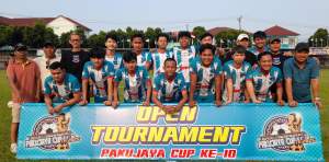 Kesebelasan Persitangsel maju keputaran 32 besar Open Turnamen Pakujaya Cup X usai mengalahkan Sparta Marawa melalui adu penalti dengan skor 5 - 4.
