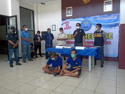 Disembunyikan Dalam Bungkus Permen Kopiko, BNNP Banten Tangkap Pengedar Shabu