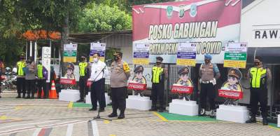 Polres Tangsel Launching Gerakan Disiplin Gunakan Masker Di Stasiun