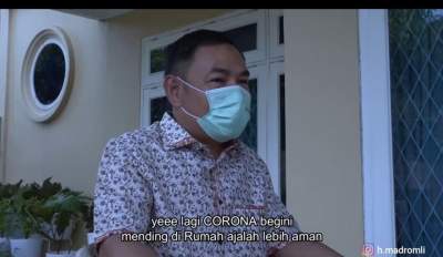 Video Ajakan H Mad Romli Rayakan Tahun Baru Dirumah Viral