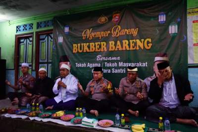 Kapolresta Tangerang Bukber Bareng Santri di Ponpes Cisoka