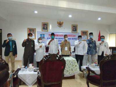 Dua Paslon Bupati Serang Ikuti Tes Kesehatan, 24 Dokter Cek Disiapkan