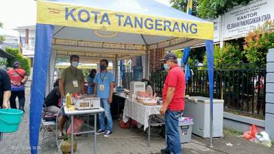 Sebanyak 50 Pelaku UMKM, Ramaikan Bazar Kelurahan Panunggangan Utara