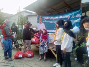 Luar Biasa PMI Kecamatan Pinang, Peduli Warga di tengah Pandemi