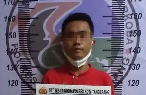 Miliki Sabu, RM Ditangkap Polresta Tangerang di Pasar Kemis