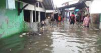 Gelombang Pasang, Kelurahan Dadap Diterjang Banjir Rob