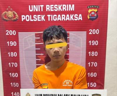 Reskrim Polsek Tigaraksa Bekuk Karyawan Minimarket