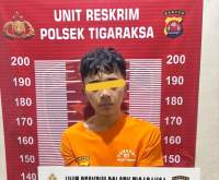 Reskrim Polsek Tigaraksa Bekuk Karyawan Minimarket