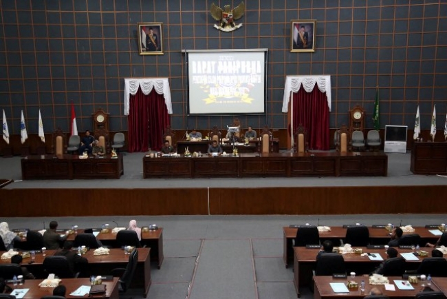 Ditetapkan, Pimpinanan DPRD Banten Difinitif