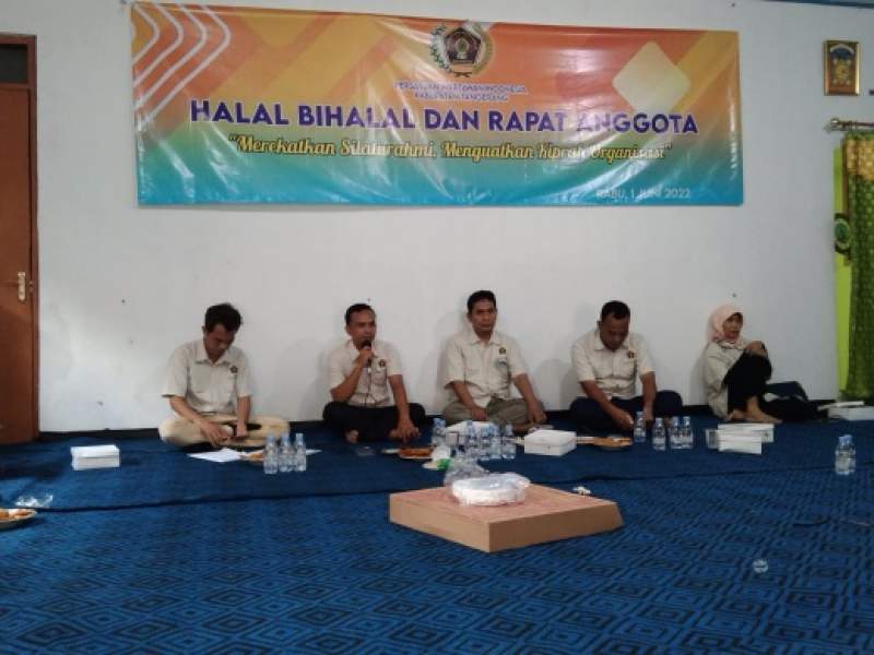 PWI Kabupaten Tangerang Gelar Halal Bihalal di Sekretariat Cikokol