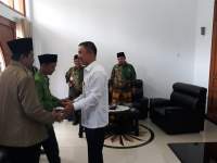 Terima Kunjungan Pengurus NU, Wabup Dorong Peningkatan Sarana Keagamaan