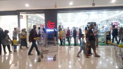 Tetap Ramai Pengunjung, Citimall Cilegon Tak Terpengaruh Pandemi Corona&nbsp;
