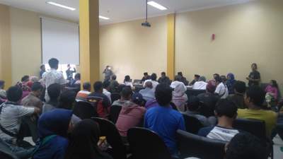 Puluhan PKL di Stadion, Lakukan Audiensi Ke Ketua DPRD Kota Serang