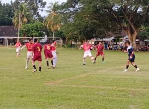 Duet Darma Wijaya - Adlin Tambunan Bawa Dambaan FC Taklukkan  PTPP Lonsum Rambung Sialang Dengan Skor 2-0