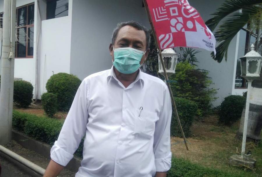 Wakil Bupati Serang Pandji Tirtayasa saat dikomfirmasi di Kantor Pemerintahan Kabupaten (Pemkab) Serang, Jum'at (7/08/2020).